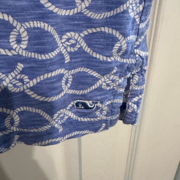 Vineyard Vines Women's Blue Nautical Rope Shirt - Picture 4 of 4